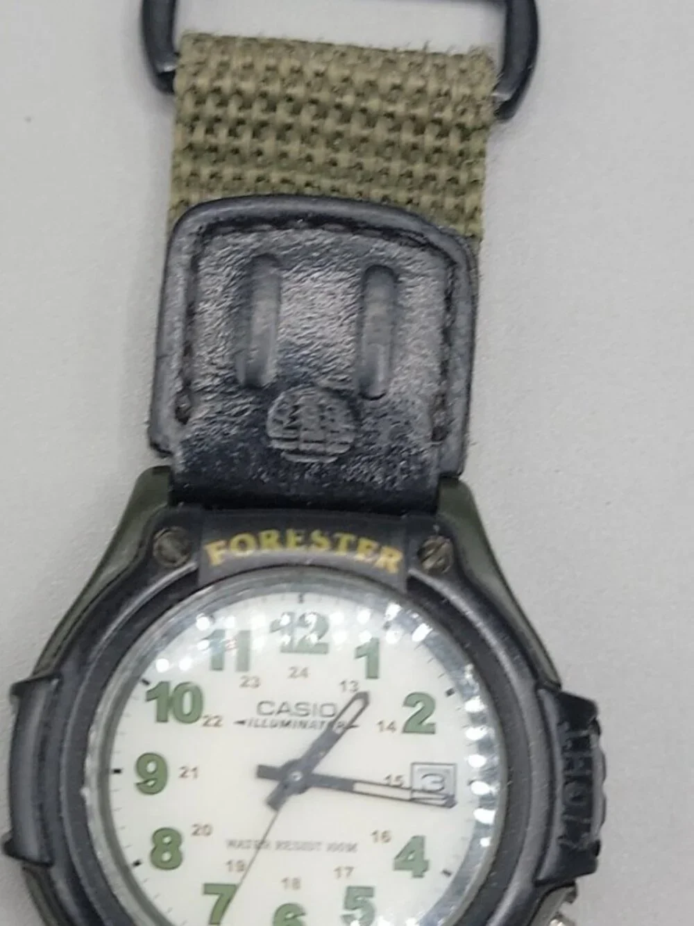 Casio Forester FT500WC-3BV Men's Analog Field Watch 41.5mm Green/Cream Dial 8